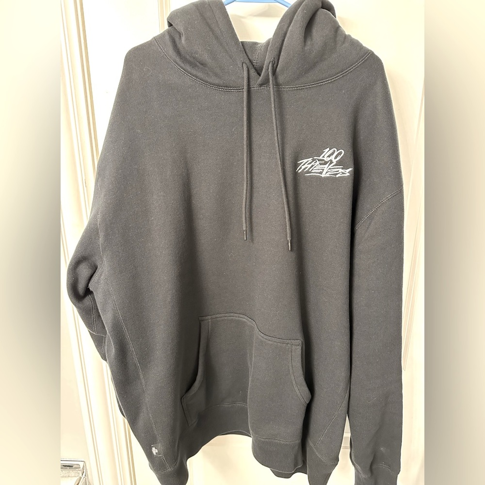 100 Thieves foundation hoodie (black 2xl)